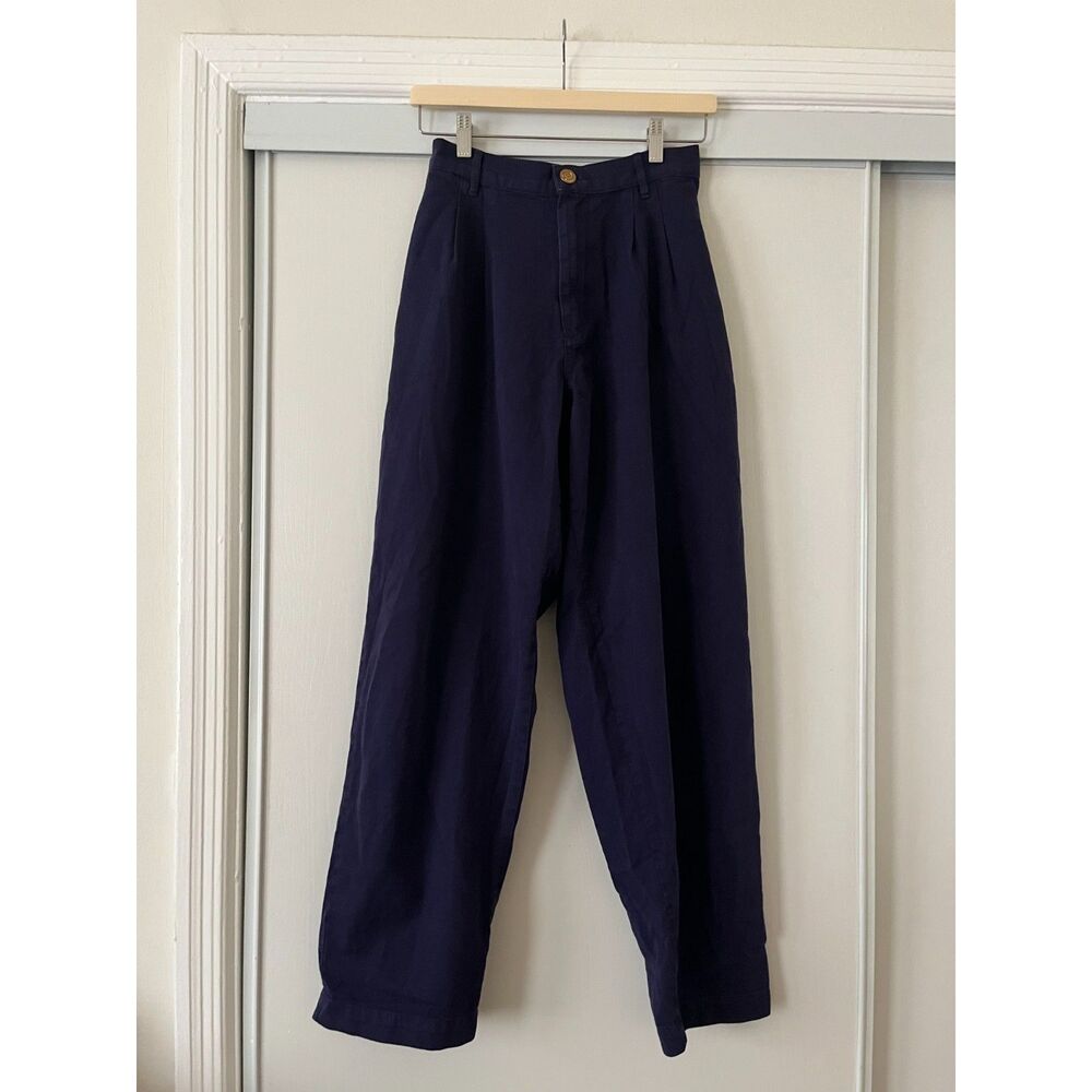 Big Bud Press Trousers in Dark Plum - size XS